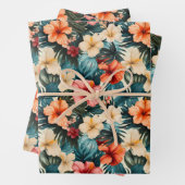 #2 Bloemen Patroon Inpakpapier Vel (In situ)