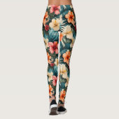 #2 Bloemen Patroon Leggings (Achterkant)