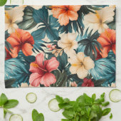 #2 Bloemen Patroon Theedoek (Gevouwen)