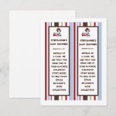 2 Boek Marks Nojo Brandweerwagen Uitnodiging Briefkaart (Voorkant / Achterkant)