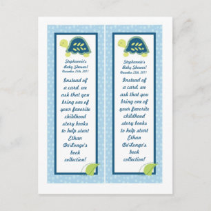 2 Boek Marks Turtle Reef Ocean Zee Turtle Uitnodiging Briefkaart