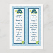 2 Boek Marks Turtle Reef Ocean Zee Turtle Uitnodiging Briefkaart (Voorkant)