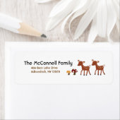 2 BOSHERTEN AFDRUKBARE ADRESETIKETTEN ETIKET (Insitu)