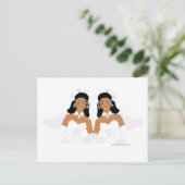 2 Brides etnische Briefkaart (Staand voorkant)