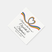 2 bruiden zijn beter dan een lesbische vrijgezelle servet (Hoek)