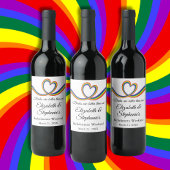 2 bruiden zijn beter dan een lesbische vrijgezelle wijn etiket