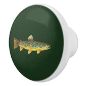 2 bruin keramische knop (Rechts)