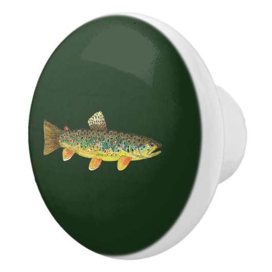 2 bruin keramische knop (Rechts)