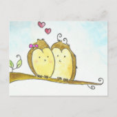 2 Bruine Eigenaars die samen rondstrooien Briefkaart (Voorkant)