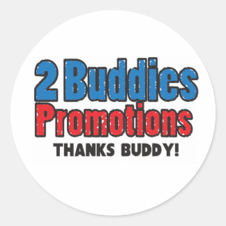 2 Buddies "Bedankt Buddy!" Sticker