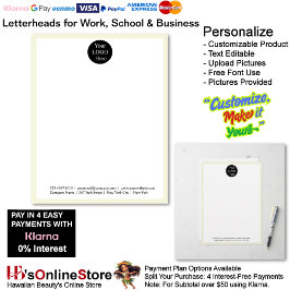 2 Business Beige Logo Letterhead Business Brand  Briefhoofd