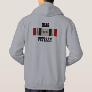 2 CAMPAGNE STERREN / IRAK VETERAAN HOODIE