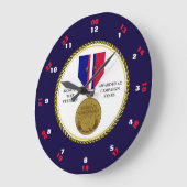 2 CAMPAIGN STARS KOSOVO WAR VETERAN GROTE KLOK (Hoek)