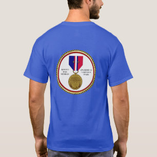 2 CAMPAIGN STARS KOSOVO WAR VETERAN T-SHIRT