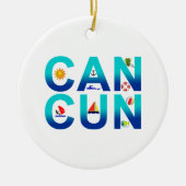 2 Cancun Keramisch Ornament (Voorkant)