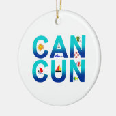 2 Cancun Keramisch Ornament (Links)