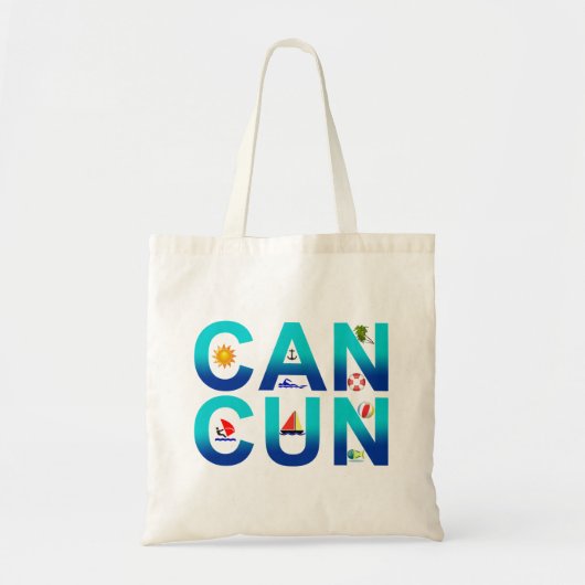 2 Cancun Tote Bag (Voorkant)