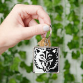 2 caras sleutelhanger (Hand)