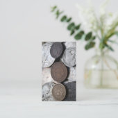 2 cent visitekaartje (Staand voorkant)