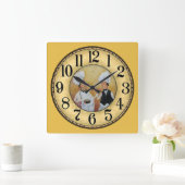 2  Chefs Vierkante Klok (Huis)