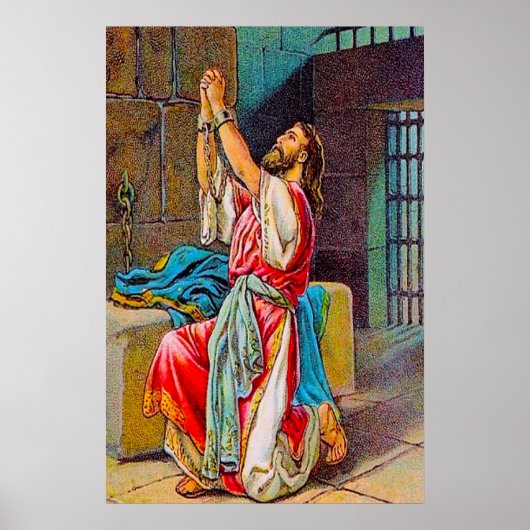 2 Chronicles 33 Manasseh's Sin and Prayer poster (Voorkant)