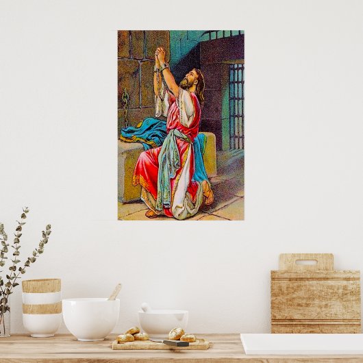 2 Chronicles 33 Manasseh's Sin and Prayer poster (Keuken)