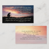 2 Chronicles 7:14 Als mijn mensen bidden, Bijbelve Visitekaartje (Voorkant / Achterkant)