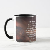 2 Chronicles 7:14 Als mijn volk zal bidden Mok (Links)