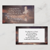 2 Chronicles 7:14 Als mijn volk zal bidden Visitekaartje (Voorkant / Achterkant)