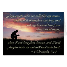 2 Chronicles 7:14 Bijbel als mijn mensen Kaart bid