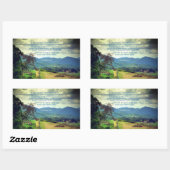 2 Chronicles 7:14 Rechthoekige Sticker (Vel)