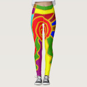 2 cirkel leggings (Voorkant)