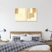 2 Clippings Canvas Afdruk (Insitu (Slaapkamer))