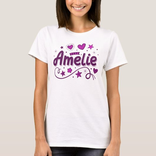 2 Color Amelie 1 T-shirt (Voorkant)