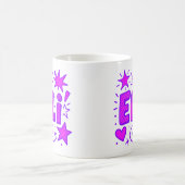 2 Color Ellie 2 - Doodles Koffiemok (Center)