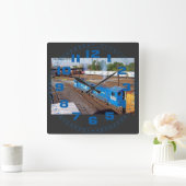 2 Conrail SW-1001's Vierkante Klok (Huis)