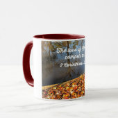 2 Cor. 5:14 De liefde van Christus dwingt ons Mok (Voorkant links)