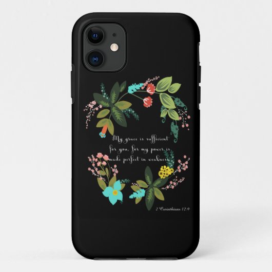 2 Corinthians 12:9 Case-Mate iPhone Case (Achterkant)