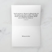 2 Corinthians 12:9 (KJV)-kaart  Kaart (Binnen)