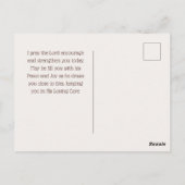 2 Corinthians 12:9 Mijn genade is voldoende Briefkaart (Achterkant)