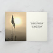 2 Corinthians 12:9 Zijn genade is voldoende Kaart (Binnen)