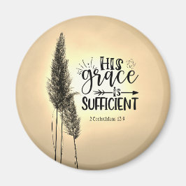 2 Corinthians 12:9 Zijn genade is voldoende Magneet