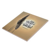 2 Corinthians 12:9 Zijn genade is voldoende Tegeltje (Zijkant)