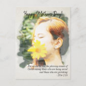 2 Corinthians 2:15 Happy Moederdag Waterverf Feestdagenkaart (Voorkant)