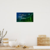 2 Corinthians 3:17 ...er is vrijheid Bijbelse Vers Poster (Keuken)