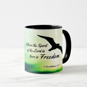 2 Corinthians 3:17 Freedom Bijbel Verse Bird Flyin Mok
