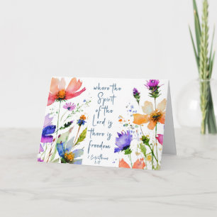 2 Corinthians 3:17 Freedom Bijbelversie Kaart