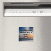 2 Corinthians 3:17 Magneet (Insitu (Vaatwasser))