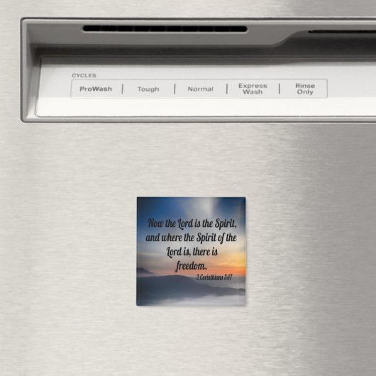 2 Corinthians 3:17 Magneet (Insitu (Vaatwasser))