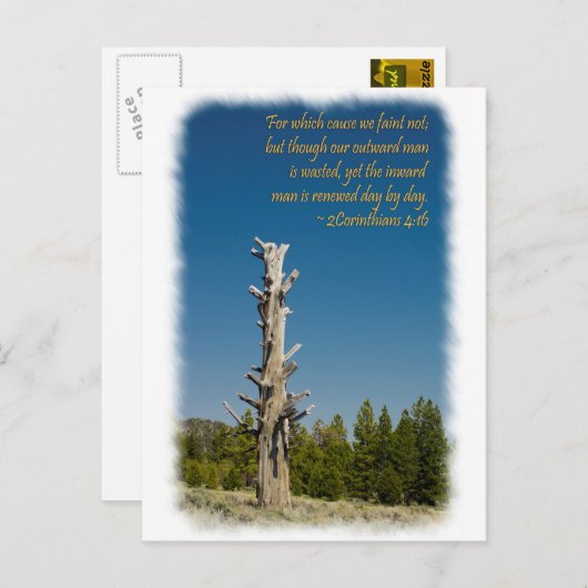 2 Corinthians 4:15 Briefkaart (Voorkant / Achterkant)